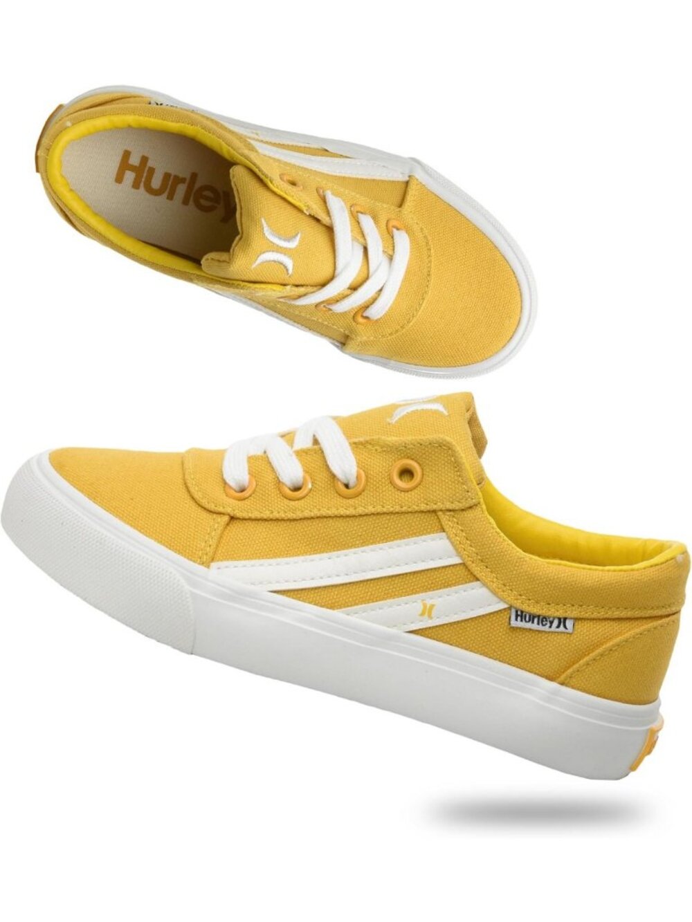 Kids Lace Up Canvas Sneakers - Low Cut Skate Shoes for Boys & Girls, Sports
